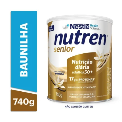 Nutren Senior Baunilha 740g